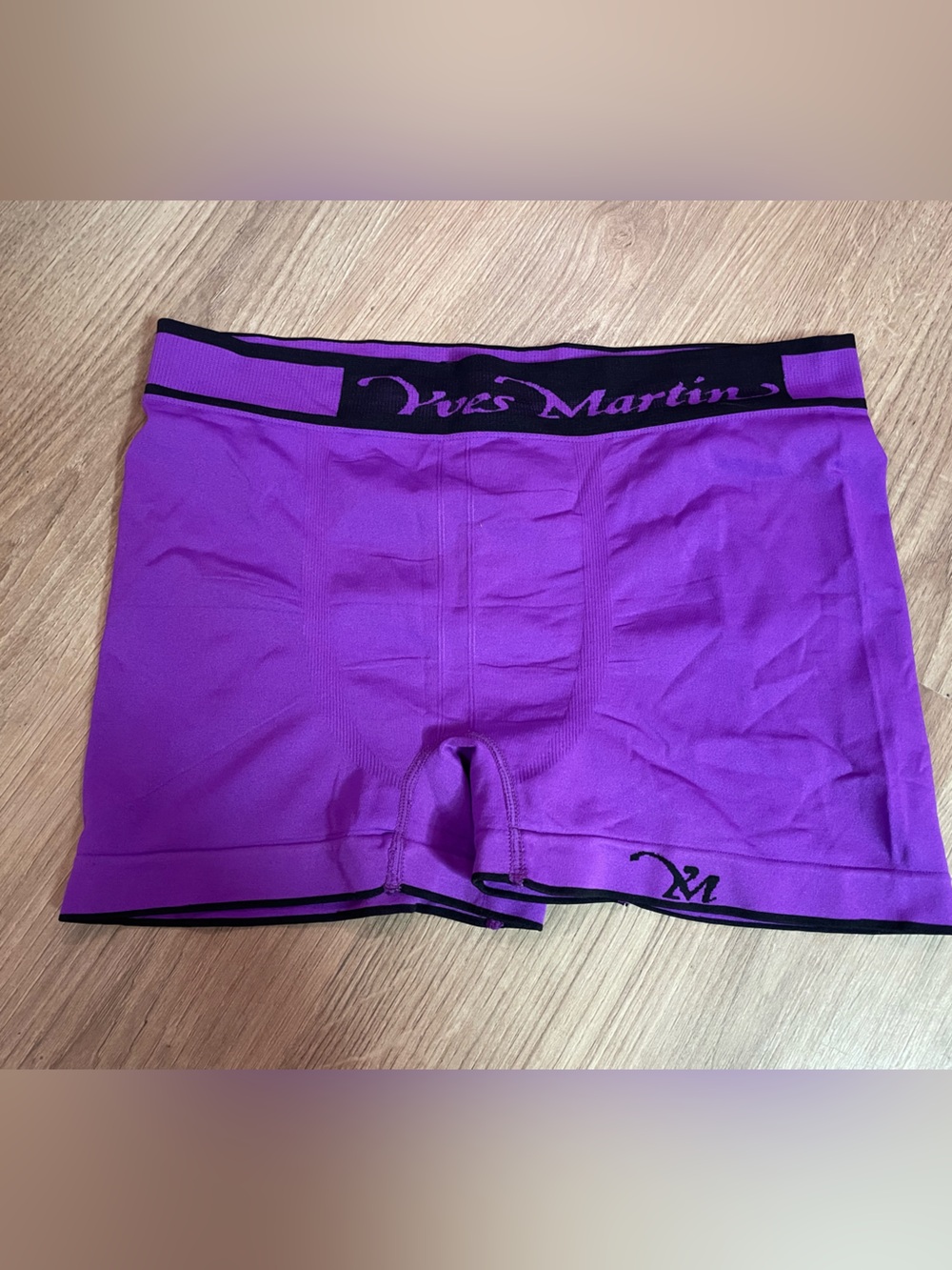 🐱 Yves Martin | Purple Fitted Shorts